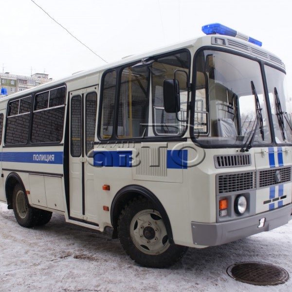 Автомобиль для перевозки административно задержанных на базе ПАЗ